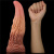 Фаллоимитатор Dual-Layered Silicone Tongue 10", 25 см